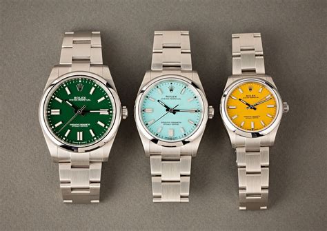 rolex dial color choices|Rolex oyster perpetual dial colors.